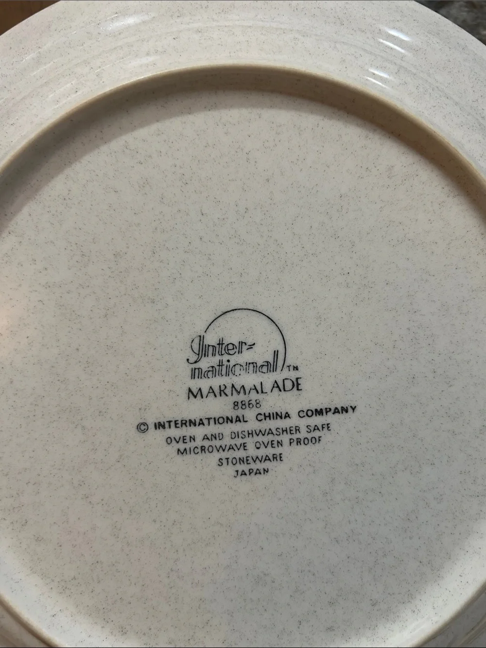 (4) INTERNATIONAL CHINA “Marmalade” Fruit Floral Duck Stoneware Dinner Plates